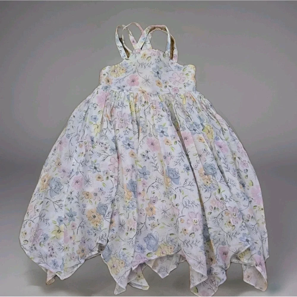 Tommy Bahama US 2T Infant Girls‎ Summer Dress Floral Dainty Victorian Garden Tea